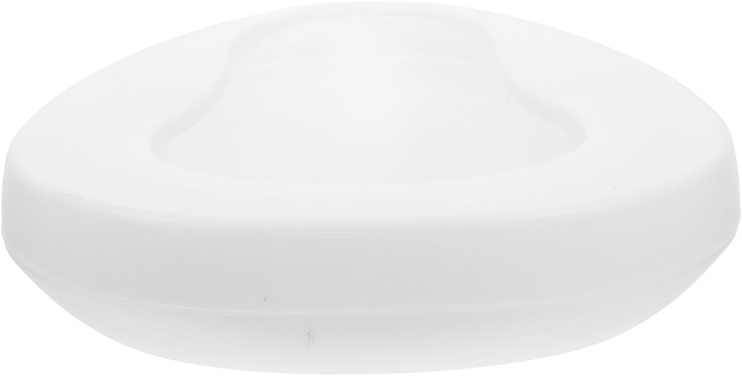 Elderly Bed Pan Portable Bedpans for Children Men Women Spill Proof Urinal for Bedridden Home Care White