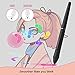 VEIKK Drawing Tablet VK640, 6x4 inch OSU Tablet with Battery-Free Stylus, Digital Graphics Tablet for Android Windows Mac Chrome Linux OS, Support Tilt Function, 6 Shortcut Keys