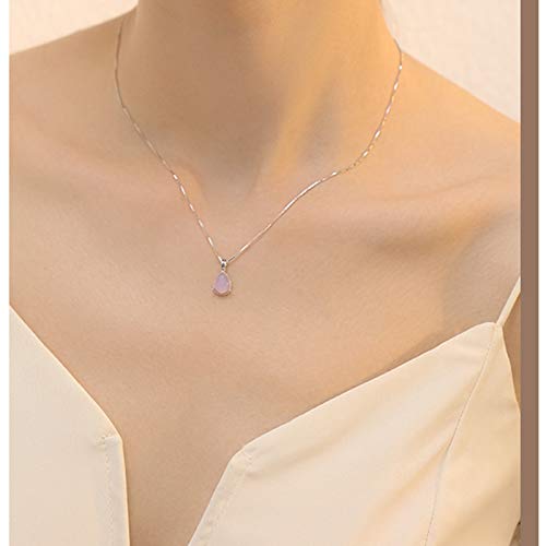 Collier Goutte d'eau Femme pendentif simple et polyvalent bijoux tendance