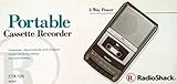 Radio Shack Portable 3 Way Cassette Recorder CTR-120