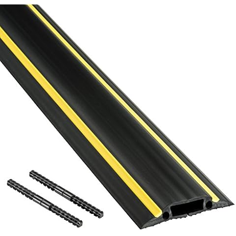 Canaleta de suelo D-Line FC83B para cables con cavidad 30mm x 10mm Cover