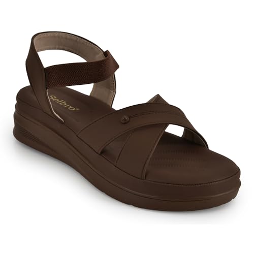 Image of SELBRO Stylish Wedges Sandals For Women & Girls| Extra Soft Sandals For Women SLB-CHD19
