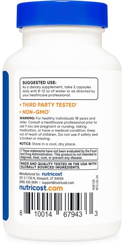 Nutricost NTC117101 Multivitamin For Men 120 Capsules thumb #3