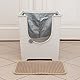 Katzenklo Matte Beige: Katzenmatte Katzenklo 30x40cm für Sauberkeit mit Katzenstreu - Katzentoilette Matte - Katzentoilette Vorleger - Vorleger Katzentoilette von Pretty Kitty