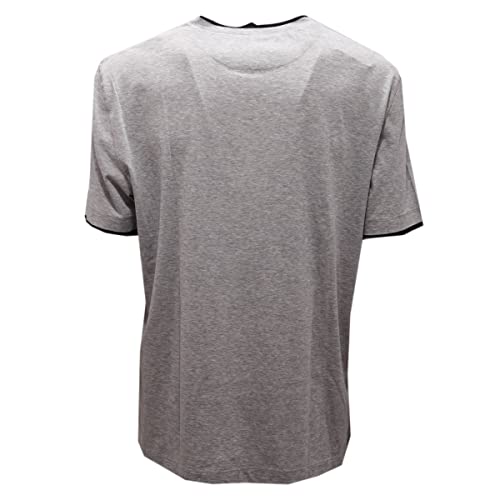 Maglia uomo Paolo Pecora 8788AG en maille fine bicolore - 2