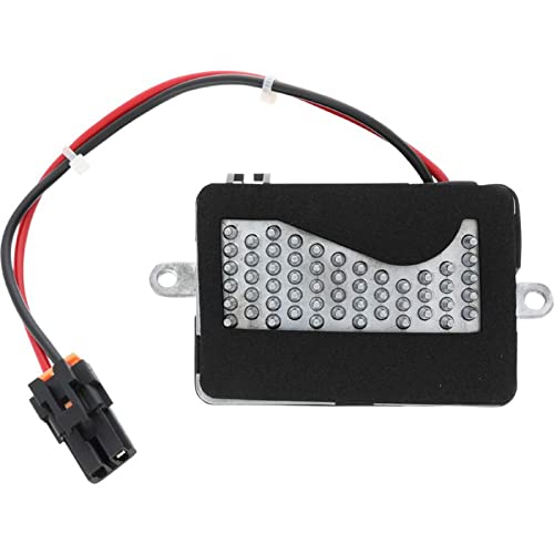 Image of Holstein Parts 2BMR0085 Blower Motor Resistor - Compatible With Select Cadillac Escalade; Chevrolet Avalanche, Silverado, Suburban, Tahoe; GMC Sierra, Yukon, Yukon XL