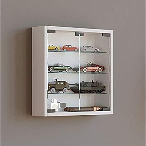 Vitrina pared blanca VCM Mandosa S Cover