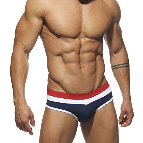 Baotung Maillot de bain à séchage rapide pour homme avec imprimé - - XXL (taille : 89/ 100 cm) Cover