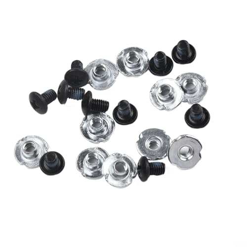 Replacement Inline Roller Skate Screws and Nuts 10 Pairs for Reliable Repair Solutions (Bolts and Nuts) - Thumbnail 7