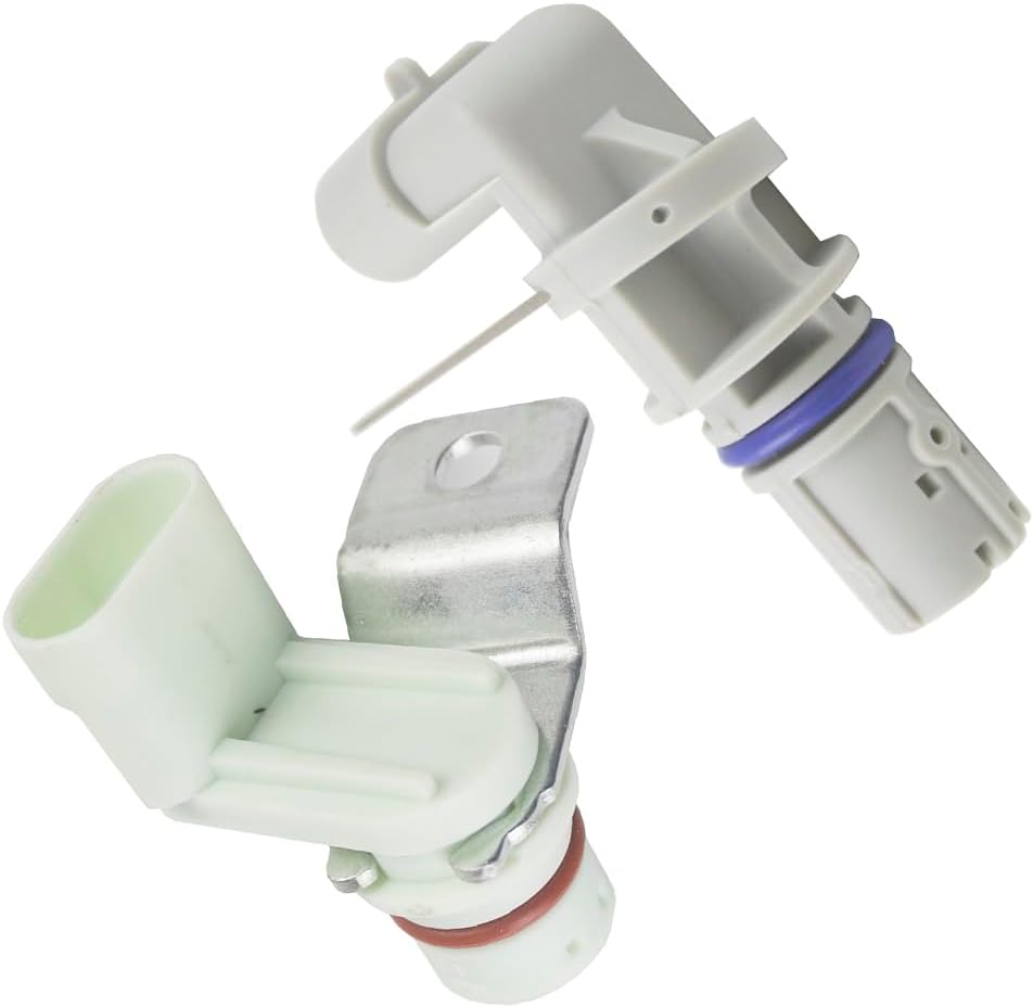 2pcs Crankshaft + Camshaft Position Sensor Kits for 2008-2009 Chevrolet Impala Buick Lacrosse Allure 5.3L; 2007-2008 Pontiac Grand Prix 5.3L