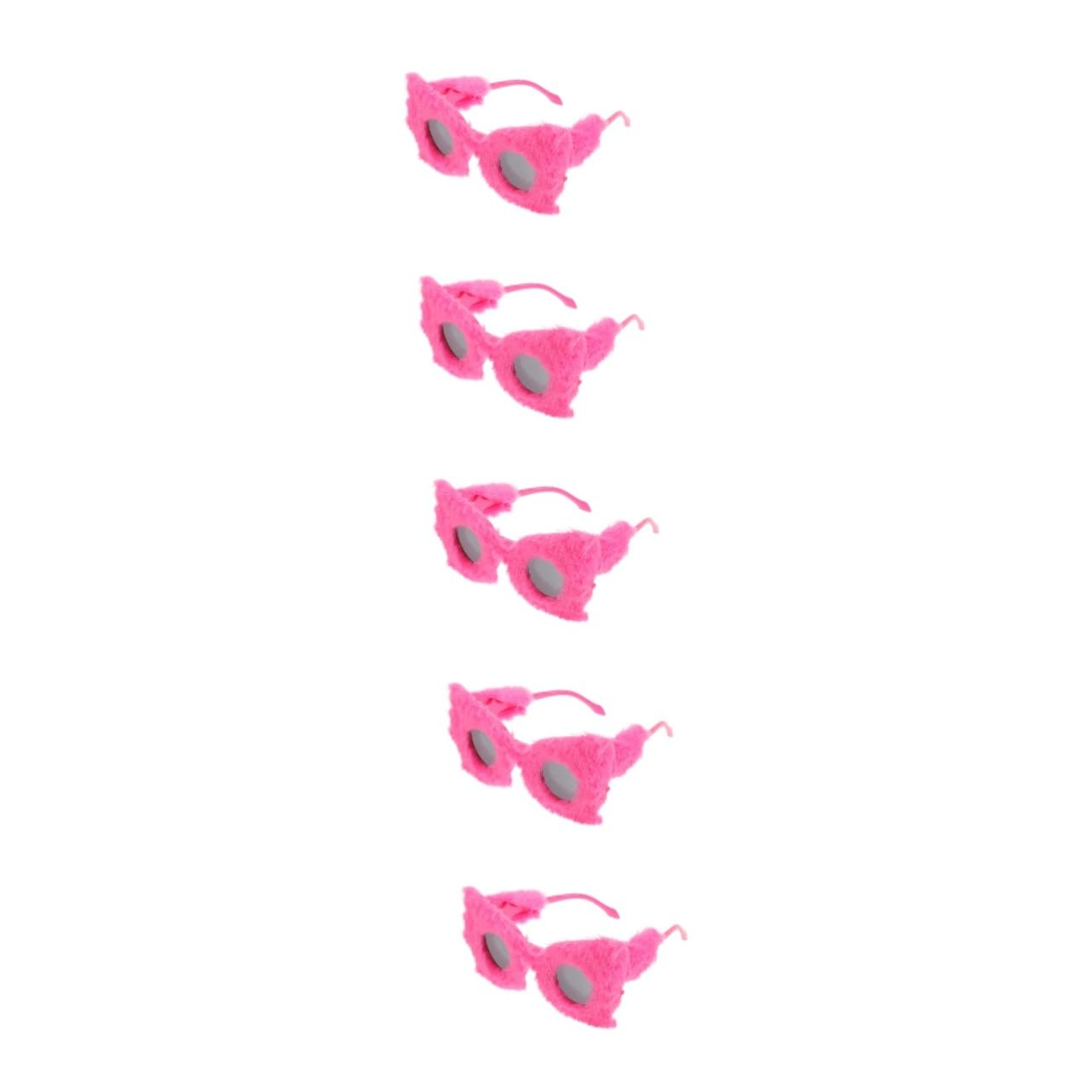 Ipetboom Lunettes En Peluche Duveteuses Bachelorette Décoration Tendance Fête Lunettes De Soleil Lunettes De Soleil Drôles Femmes Lunettes De Soleil Géantes Accessoire Lunettes De