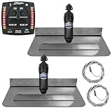 Bennett Marine Bolt Electric Trim Tab System 24' x 12', Includes Integrated Helm Control, Actuators, Wires Harnesses and Mounting Hardware, Complete Kit BOLT2412, 12V DC - FO4585