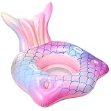 Premium Thickened Mermaid Pool Float for Kids & Adults - Large...