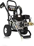 Hyundai 3100 PSI Petrol Pressure Washer – 212cc 4-Stroke Engine, 10L/min Flow, AR Triplex Pump, Turbo Nozzle & Quick-Connect Lance – Heavy-Duty Jet Wash