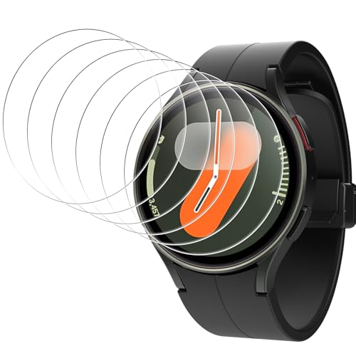 Joogee XN[veN^[ Samsung Galaxy Watch 7/6/5/4 44mm/Garmin Fenix 6X Pro/6XΉ KXXN[tB 6pbN 9H HD h~ \tȒP CAh~