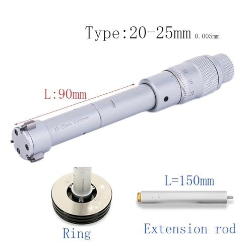 Micromètre interne 3 points 20-25mm avec instrument de mesure 468-168 - 2
