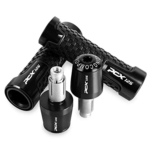 Poignées de moto PCX 125 anti vibration embout guidon CNC