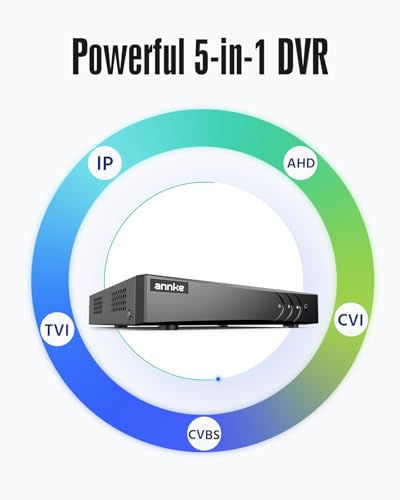 Image of ANNKE 3K Lite 8CH Hybrid 5-in-1 Security Digital Video Recorder, 1TB HDD