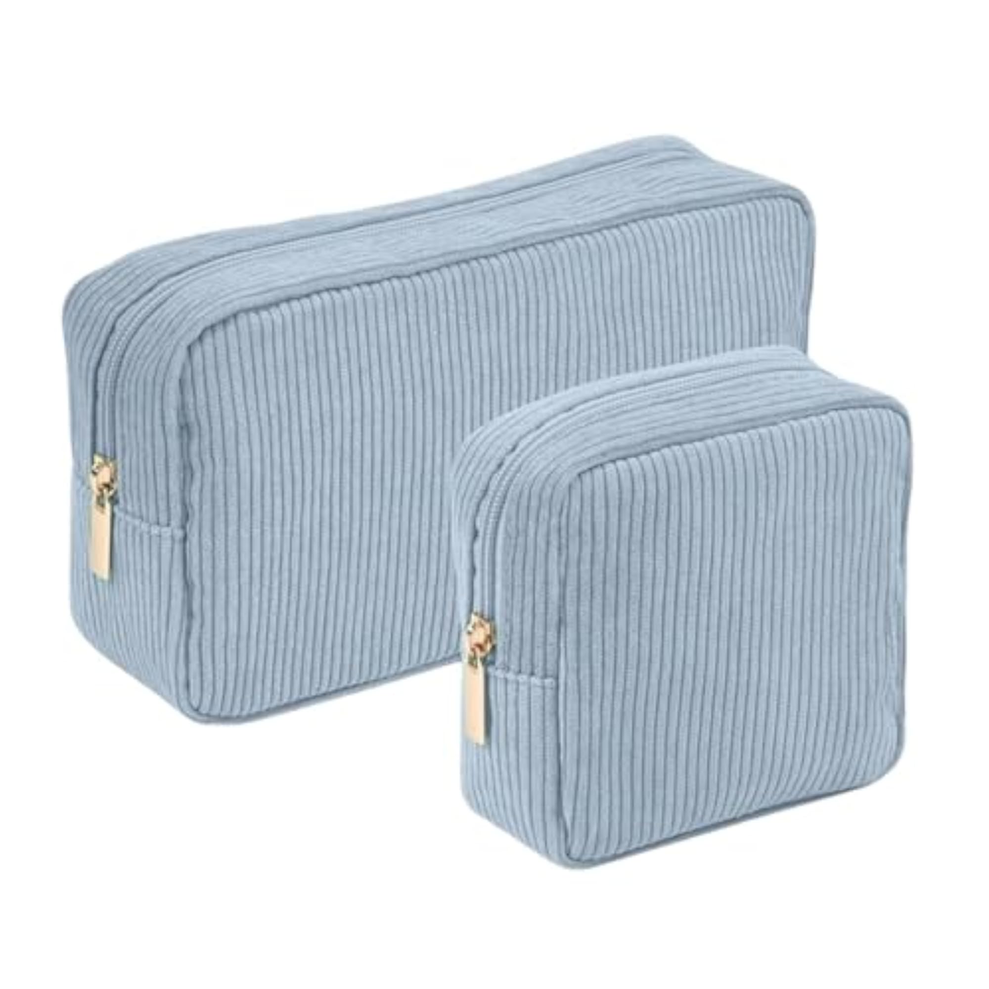 Cute Portable Travel Makeup Bag for Business Trips, Blue