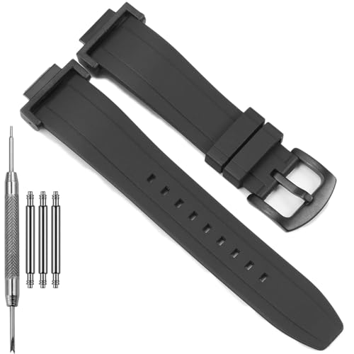 �V���R�����v�o���h �J�V�I DW-5600 DW-5900 DW-6900 GA-100 GW-6900 DW-5600E �A�_�v�^�[�u���X���b�g�t�������p�o���h (�u���b�N�o���h�u���b�N�o�b�N��)