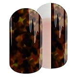 TORTOISE SHELL - Jamberry Lacquer Strips - Quick & Easy Nail Decal Design