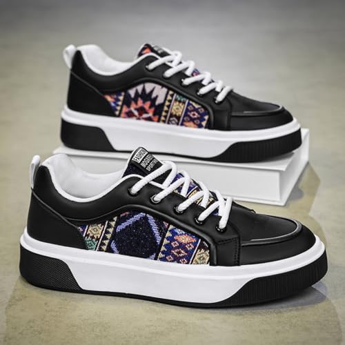 Mens Skate Shoes Lowtop Comfortable and Nonslip Casual Sports Shoes Suitable for Walking Skateboarding and Leisure scenarios2