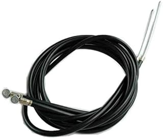 Pair Bike Brake Cable Front and Rear Brake Cable Set for Road Bike and Common Bike (Black)