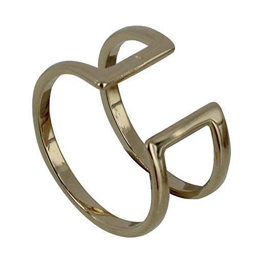 Bague plaqué or deux fils le bijou idéal du quotidien