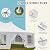 EROMMY 29x23ft Party Tent, White Wedding Tent, Dodecagonal Heavy Duty Canopy with Removable Sidewalls, 10 Church Windows and 2 Pull-Back Doors, Outdoor Gazebo Pavilion Shelter Tent for Party, Event