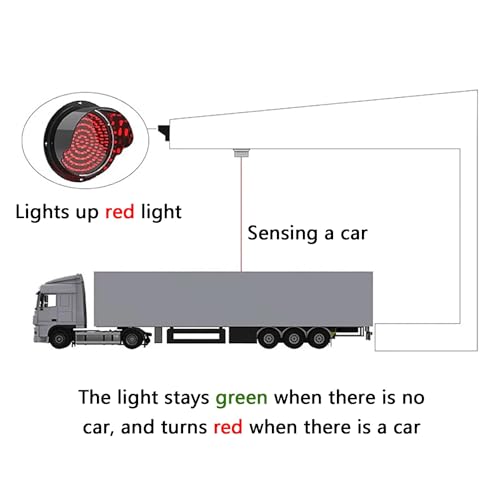 Feux de circulation pour éviter les collisions avec détection laser automatique - 6