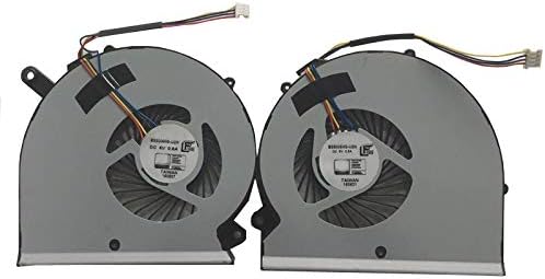 GAOCHENG Laptop CPU GPU Fan for Gigabyte Aero 15 15X CPU+GPU Cooling Fan R+L BS5005HS-U2M BS5005HS-U2N AERO 14 RP65SA U2M U2N