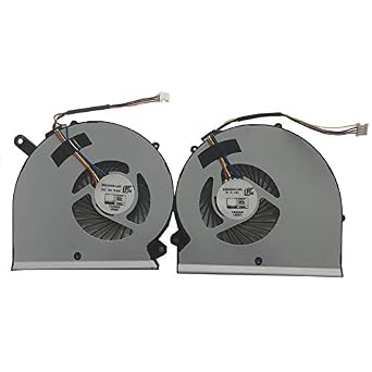 Laptop CPU GPU Fan for Gigabyte Aero 15 15X CPU+GPU Cooling Fan R+L BS5005HS-U2M BS5005HS-U2N AERO 14 RP65SA U2M U2N