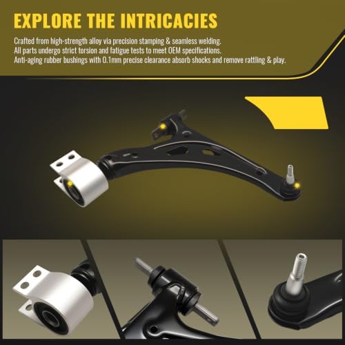 TUCAREST Suspension Kit Fit for 2017-2020 2021-2023 GM-C Acadia, 12Pcs — 사진 4