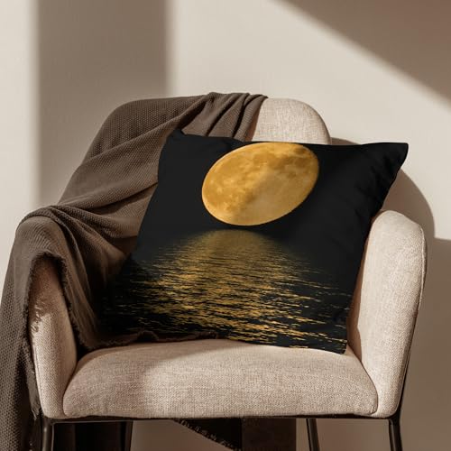 Taie d'oreiller rectangulaire lune imperméable pour extérieur