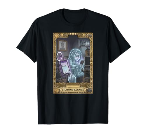 Shadowbanned Carte de Tarot Humoristique...