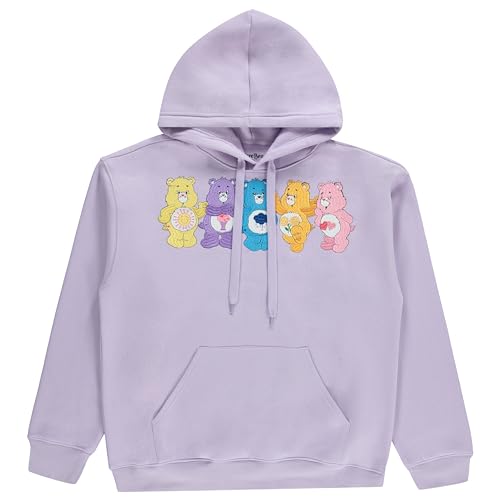 Sweat à Capuche Classique Care Bears pour Femme, Coloris Heather Grey, Coupe M Confortable