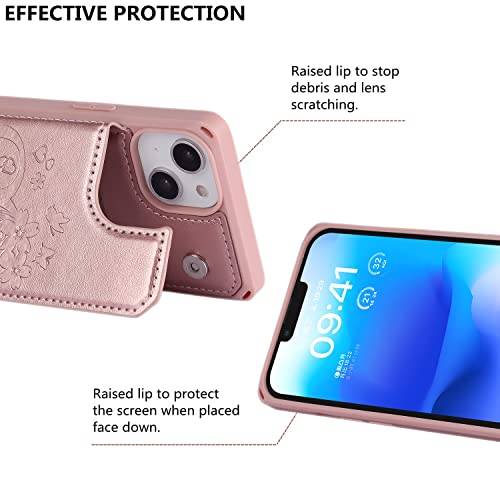 Étui portefeuille iPhone 14 Plus blocage RFID et protection antichoc - 6