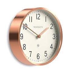 NEWGATE® Master Edwards Wall Clock Metal Clock Analog Wall Clock Mid Century Clock Kitchen Wall