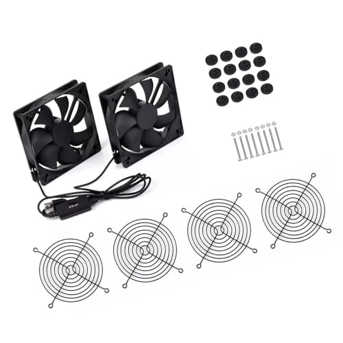 Ventilateur de refroidissement 120mm silencieux à faible bruit pour multimédia