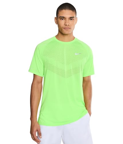 Nike M NK Dfadv Stride SS Top maillot anti-irritation pour courir sans gêne