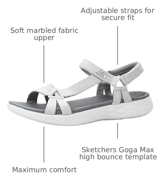 Image of Skechers Women's On-The-go 600-Brilliancy Sport Sandal