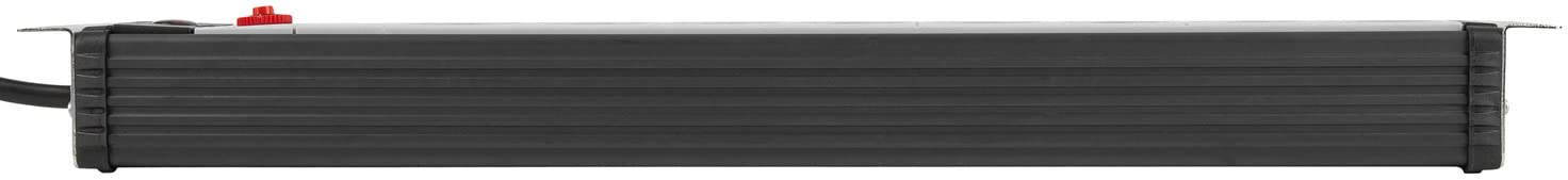 Brennenstuhl Premium-Line regleta de enchufes 19" para Armario Rack con 8 Tomas de Corriente y Clavija IEC (Cable de 3 m, Unidad de distribución, 19" Formato para Montaje)