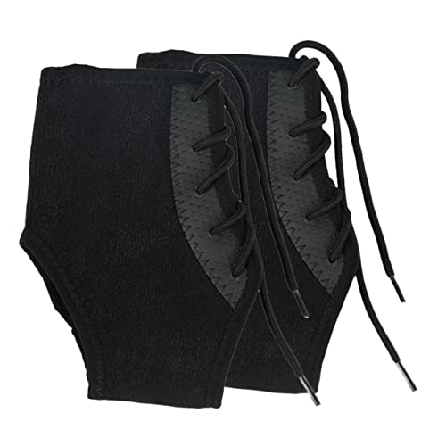 IWOWHERO Nkle Braces for Men Tendon Support Sleeve Shoelace Fixation Ankle Sprain Tendonitis Protection 2 Pieces
