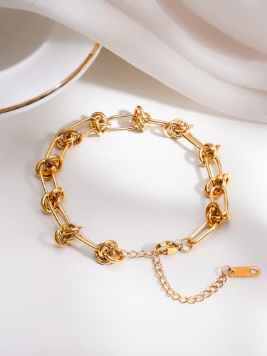 Image of Rubans Demi Fine Stainless Steel Bracelet Waterproof Gift for Women & Girls
