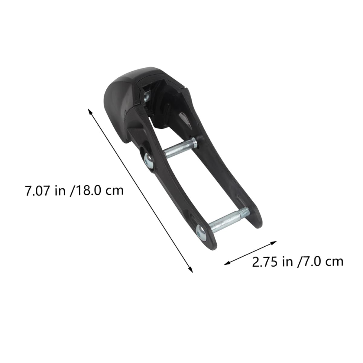 BESPORTBLE 2pcs Roller Skate Brake Pad Replacement Durable Inline Skate Stopper for Adults Easy Install Block Pad Accessory for Skating Performance