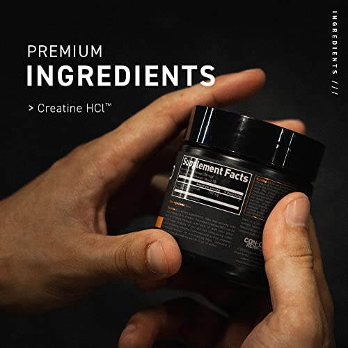 Kaged Muscle Creatine Hcl, Patented Creatine Powder, Highly Soluble Creatine Hydrochloride 750Mg, Lemon Lime, 75 Servings #TOP3