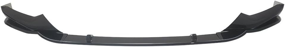 YOUNGERCAR G30 Front Bumper Lip for 2017-2020 BMW 5 Series G30 G38 530i 540i M Sport ABS Painted Gloss Black PP 3pcs