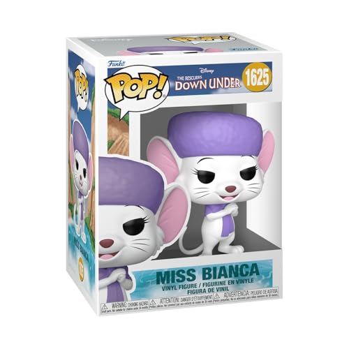 Funko Pop! Disney: Rescuers Down Under - Miss Bianca - Figura de Vinilo Coleccionable - Idea de Regalo - Mercancia Oficial - Juguetes para Niños y Adultos - Movies Fans