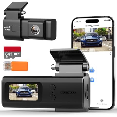 abask Caméra de Voiture 4K ZD-X78 Cover