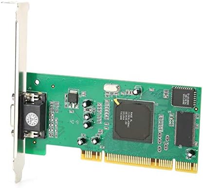 YYOYY Generic Rage XL 8MB 32Bit PCI VGA Video Card, PCI Graphics Card, 32Bit Desktop Computer Accessories with 2 Notch Design, Support HISHARD//BETWIN Software Towing Machine